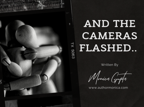 and the camers flashed